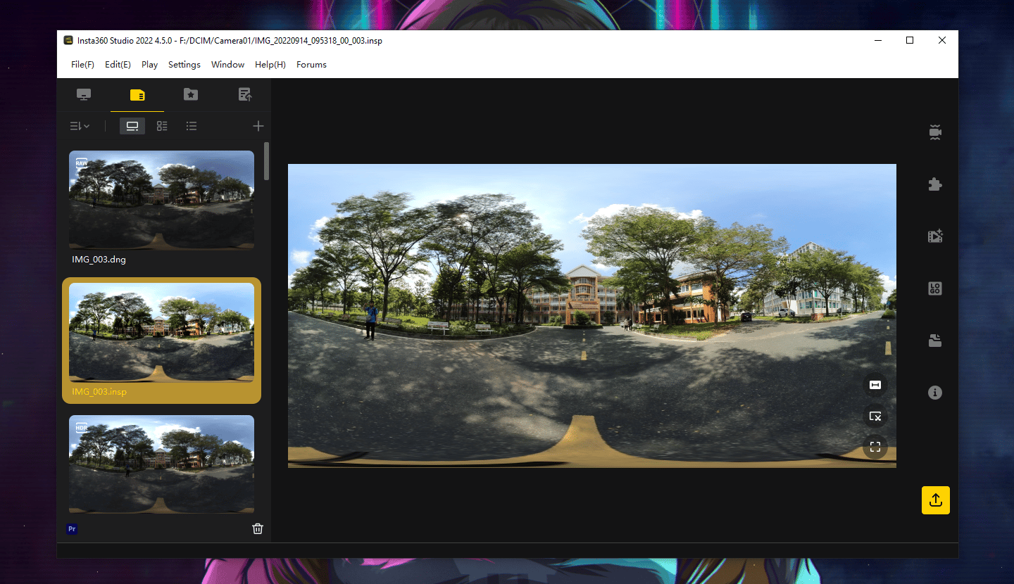 insta360 X3 ket noi PC 3