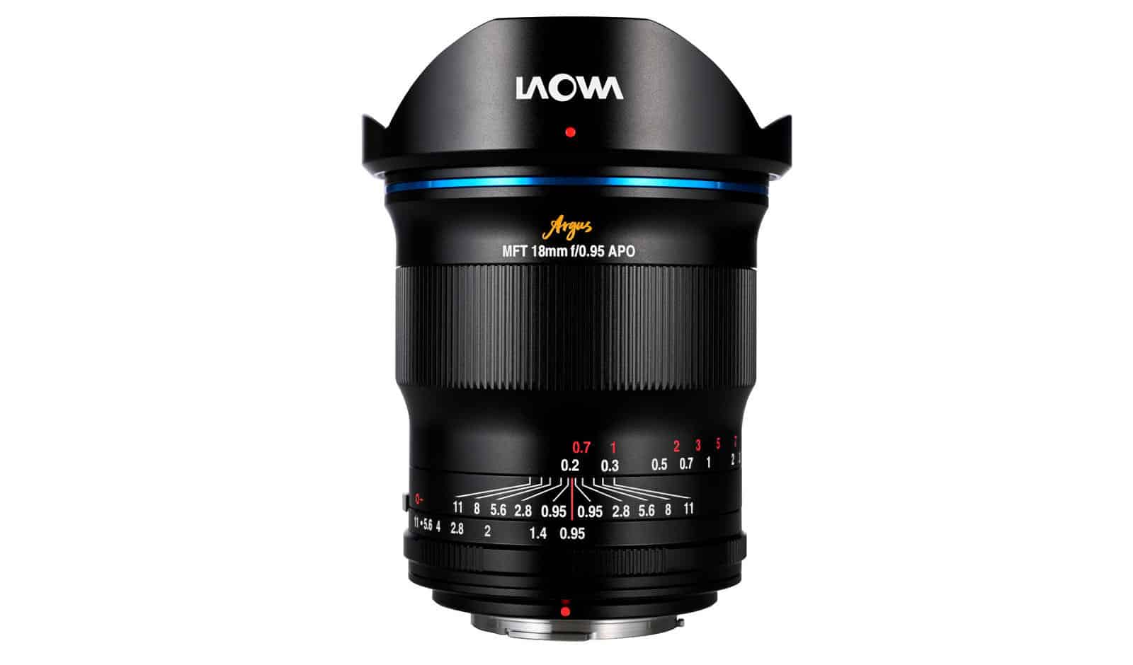 Venus Optics ra mắt ống kính Laowa Argus 18mm F0.95 APO cho MFT và 25mm F0.95 APO cho APS-C