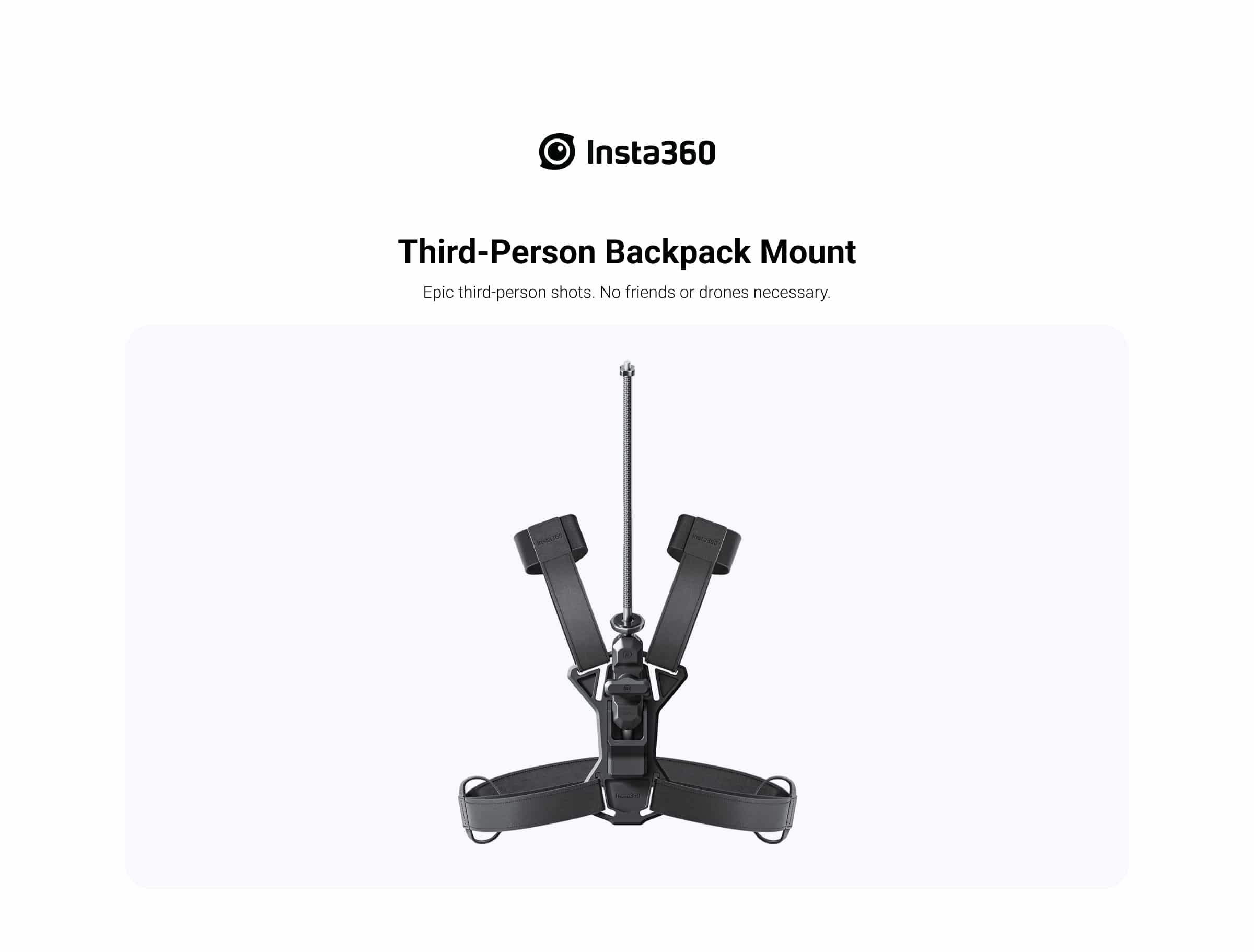 Ngàm gắn balo Insta360 Third Person Mount