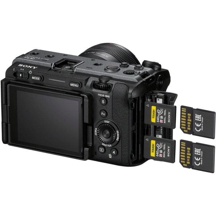 Máy quay Sony FX30 với XLR Handle