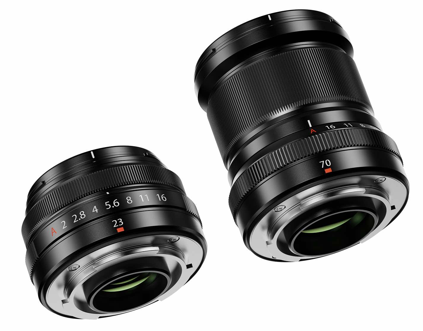 XF 70mm F2 XF 23mm F2 Mark II Render04
