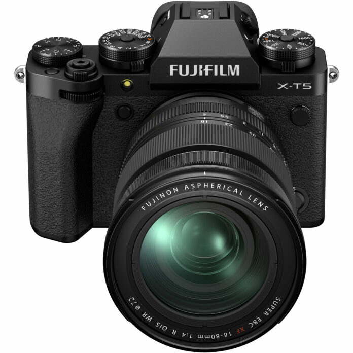 Máy ảnh Fujifilm X-T5 với ống kính XF 16-80mm (Black)