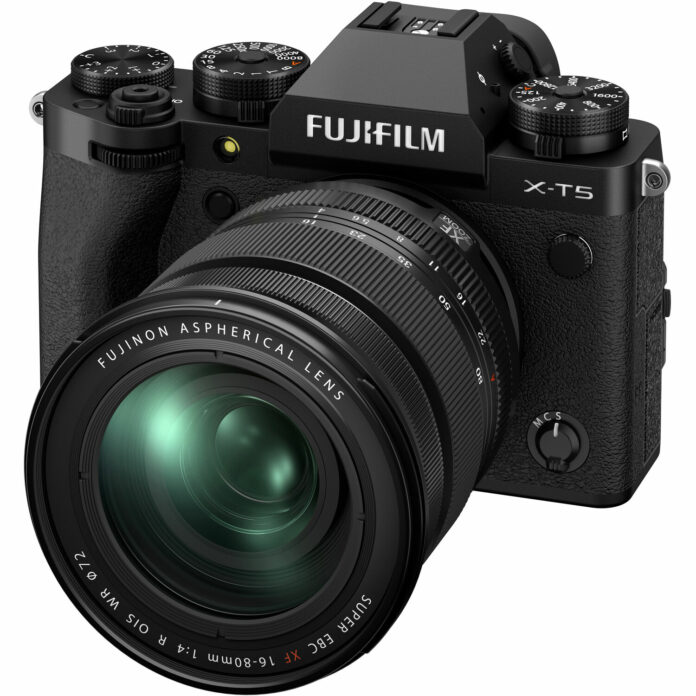 Máy ảnh Fujifilm X-T5 với ống kính XF 16-80mm (Black)