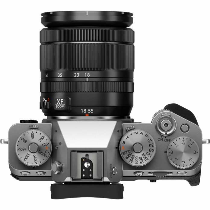 Máy ảnh Fujifilm X-T5 với ống kính XF 18-55mm (Silver)