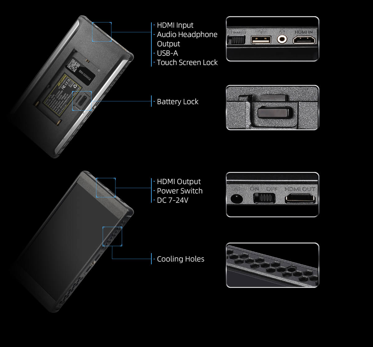 Man hinh Portkeys PT6 05