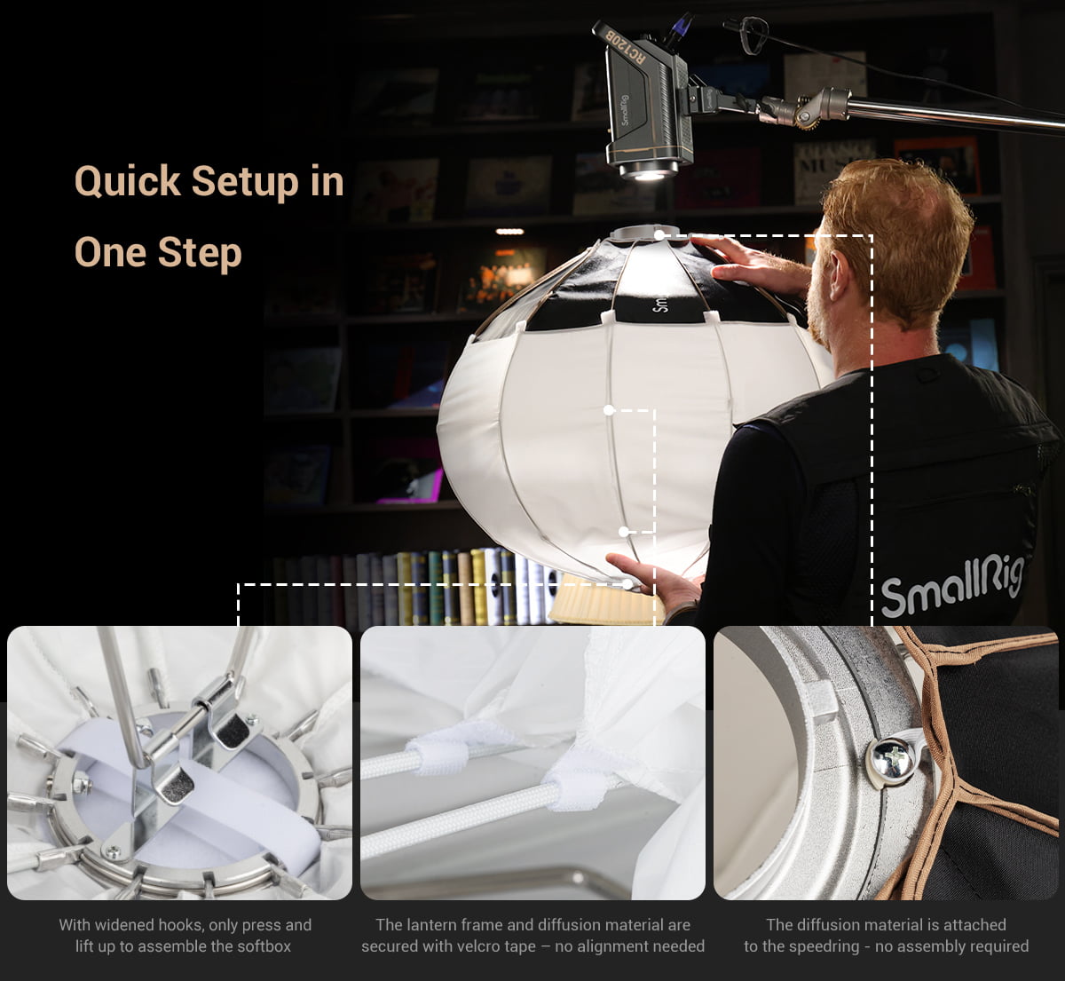 SmallRig RA L65 Lantern Softbox 03
