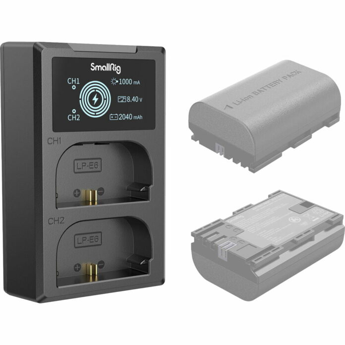 Bộ pin sạc SmallRig LP-E6NH cho Canon