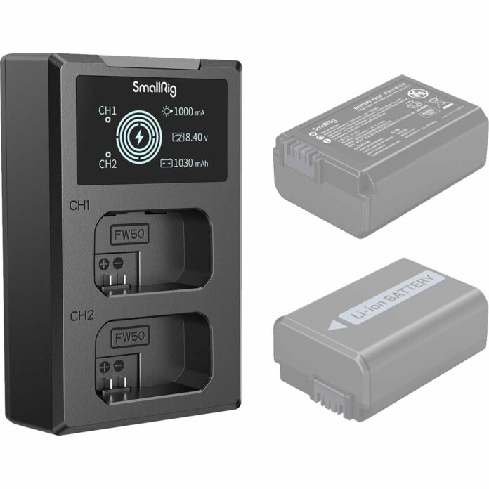 Bộ pin sạc SmallRig NP-FW50 cho Sony