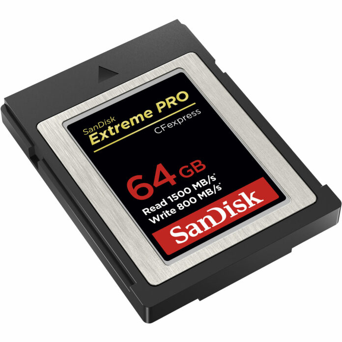 Thẻ nhớ SanDisk 64GB Extreme PRO CFexpress Card Type B
