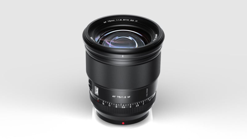 Viltrox ra mắt ống kính AF 75mm F1.2 cho Fujifilm X mới