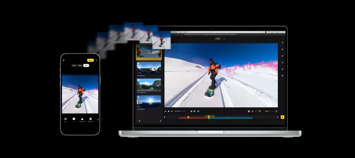 Insta360 tung cập nhật firmware cho X3 đem đến Webcam Mode, nâng cấp PureShot và thêm khả năng xuất video đã reframe lên ứng dụng PC