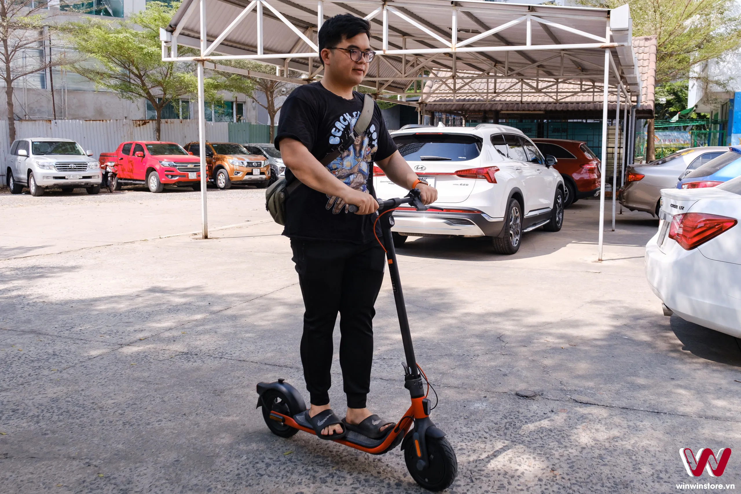 Trên tay xe điện Segway Ninebot KickScooter D38U