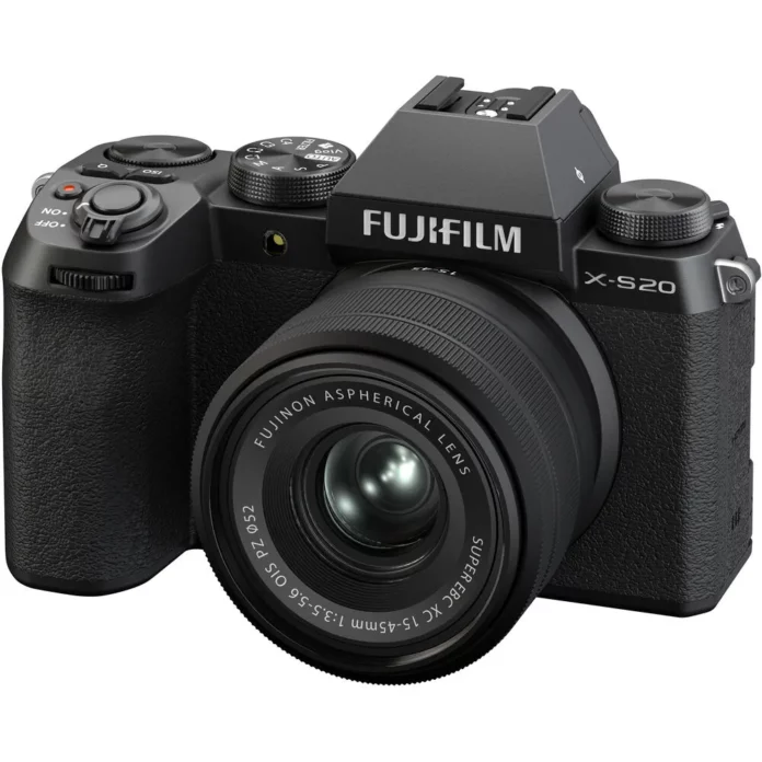 Máy ảnh Fujifilm X-S20 với XC 15-45mm