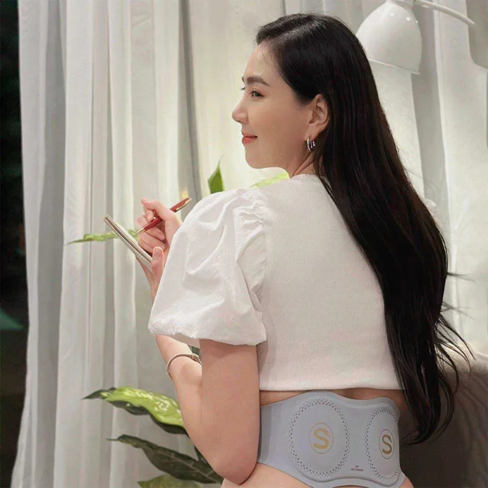 Máy massage lưng bụng SKG W7