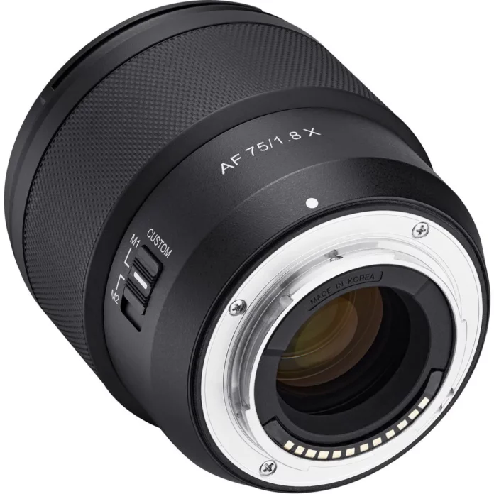 Ống kính Samyang 75mm F1.8 cho Fujifilm X