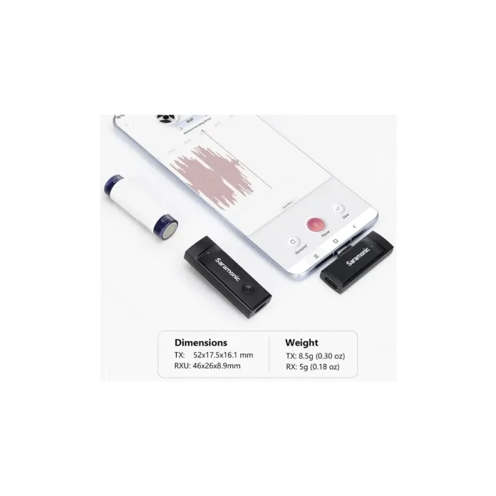 Micro thu âm Saramonic Blink Go U1 chuẩn USB-C