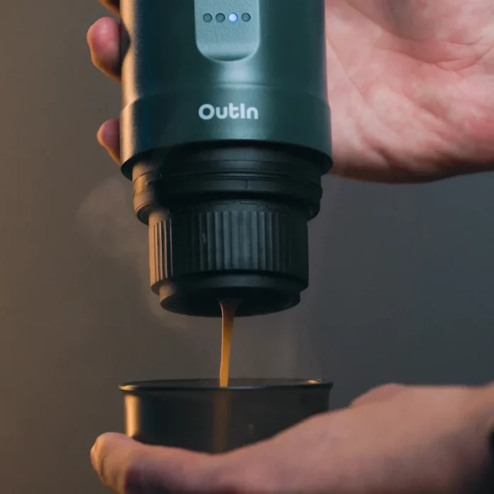 Máy pha cafe Outin Nano Portable Espresso Machine (Outin Teal)