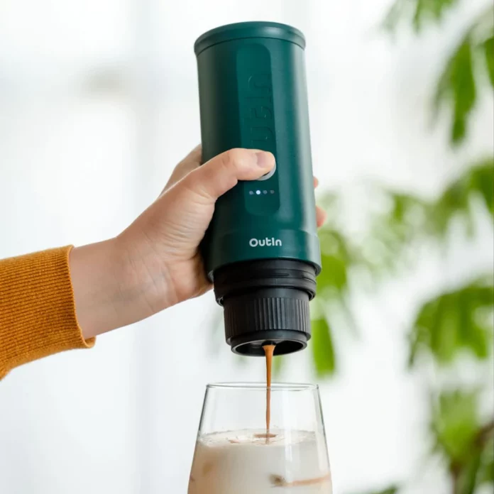 Máy pha cafe Outin Nano Portable Espresso Machine (Outin Teal)