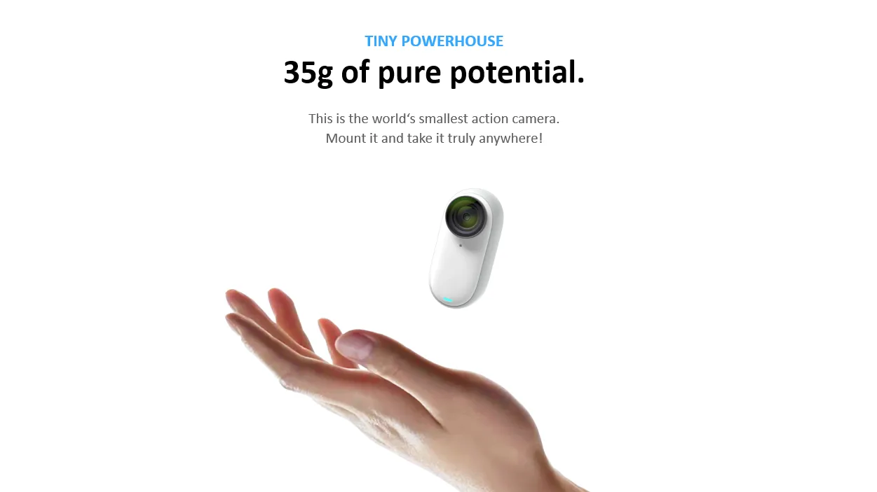 Insta360 GO 3 ra mắt với phụ kiện Action Pod mới, nâng cấp chất lượng quay cùng các tính năng