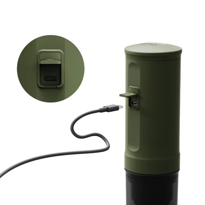 Máy pha cafe Outin Nano Portable Espresso Machine (Forest Green)