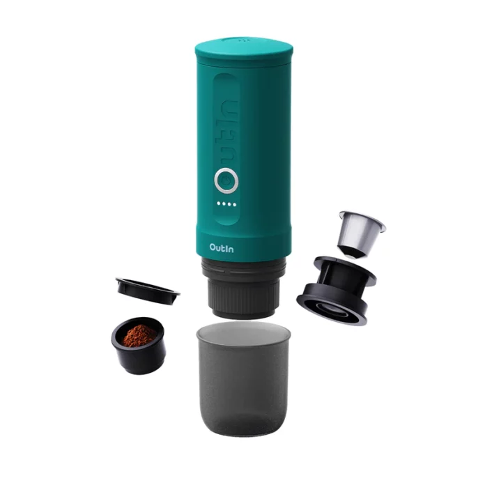 Máy pha cafe Outin Nano Portable Espresso Machine (Outin Teal)