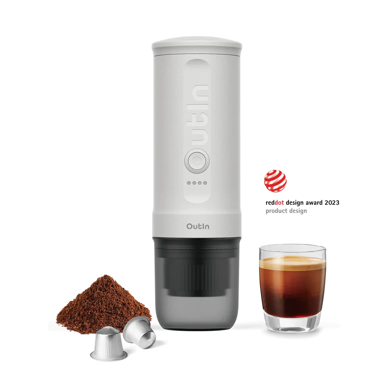 Máy pha cafe Outin Nano Portable Espresso Machine (Crimson Red)