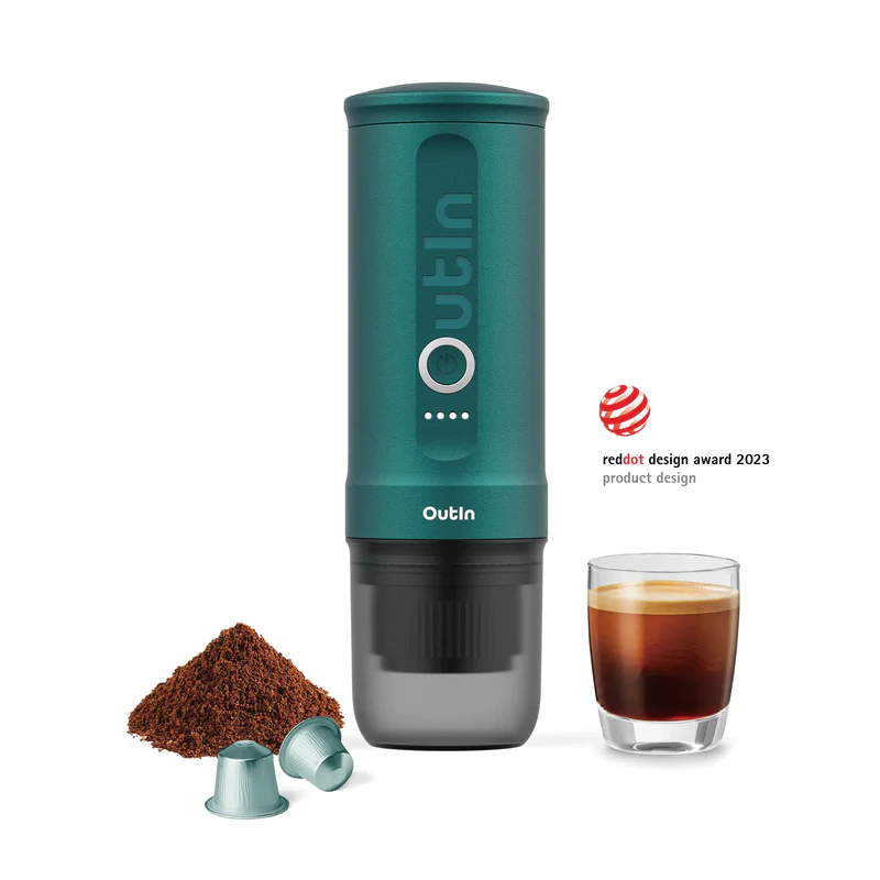 Máy pha cafe Outin Nano Portable Espresso Machine (Pearl White)