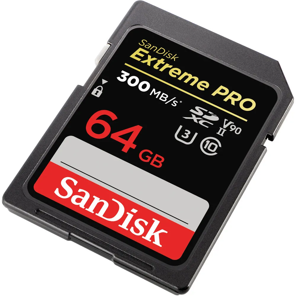 SD Sandisk Extreme Pro UHS-II SDXC 64GB 300MB/s