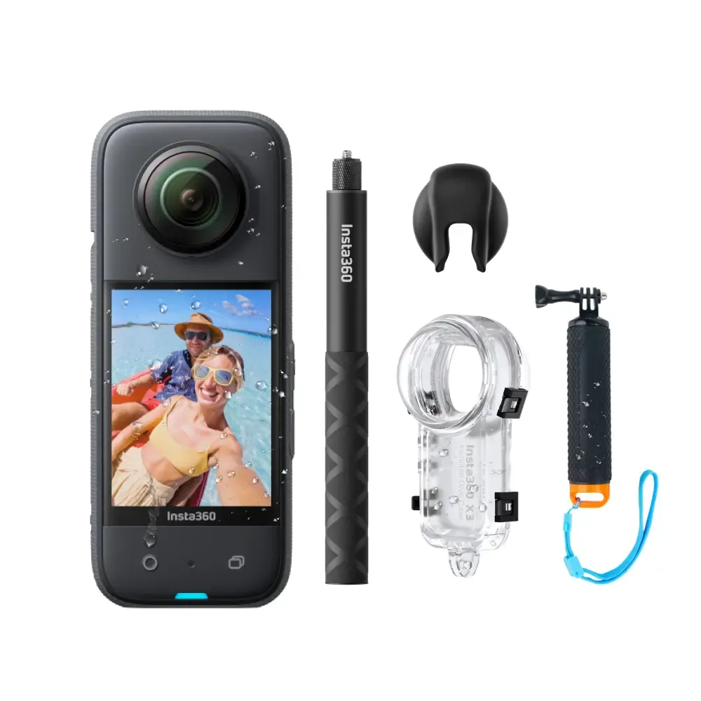 Insta360 ra mắt gói Insta360 X3 Invisible Dive Kit cải tiến mới ghi hình dưới nước tốt hơn