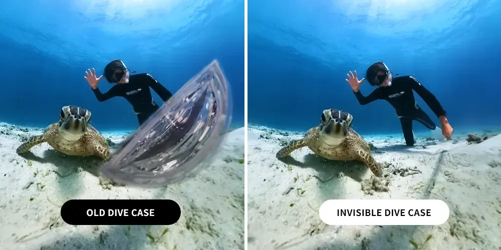 Insta360 ra mắt gói Insta360 X3 Invisible Dive Kit cải tiến mới ghi hình dưới nước tốt hơn