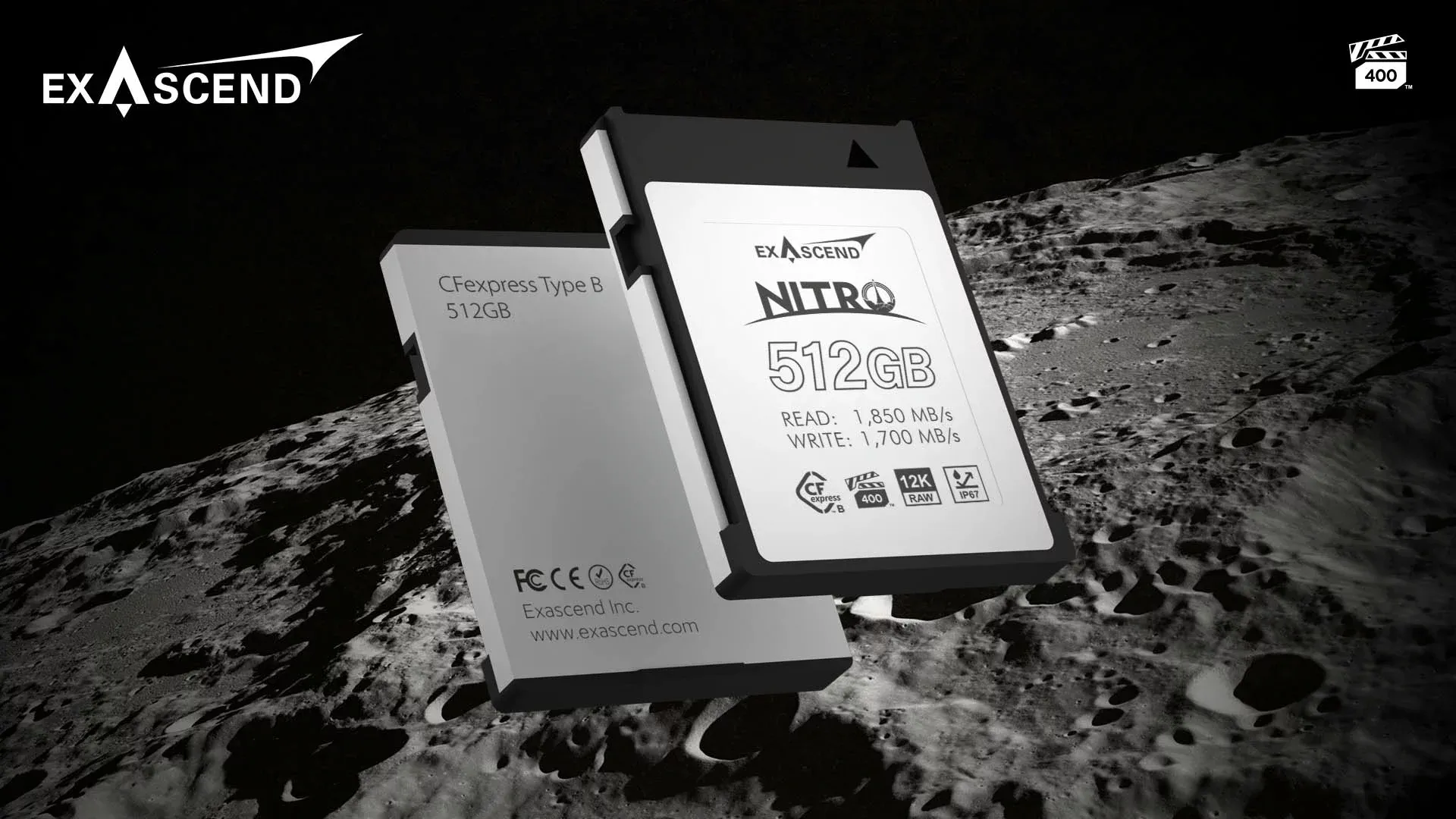 Thẻ nhớ CFexpress Type B Exascend Nitro 512GB