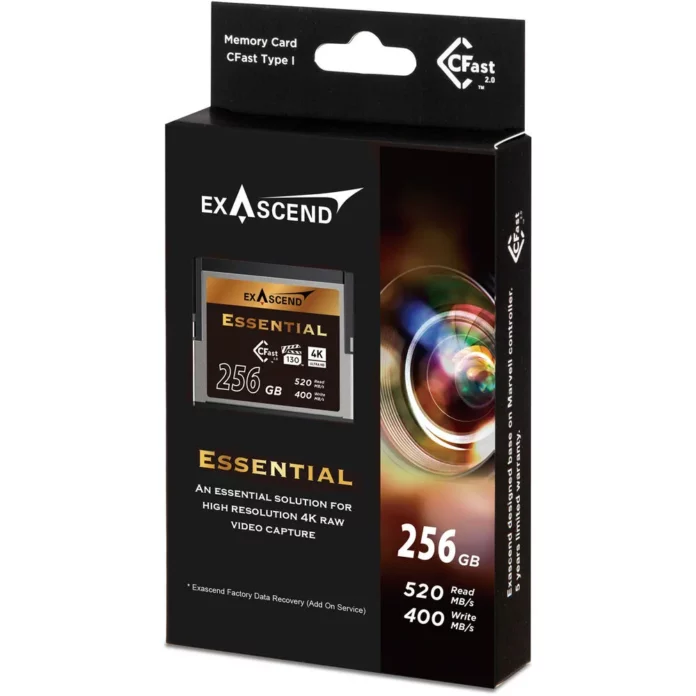 Thẻ nhớ CFast Exascend 256GB CFX Series | CFast 2.0