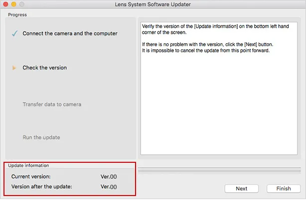 Cap nhat firmware sigma cho sony 4