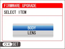 fujifilm update lens firmware