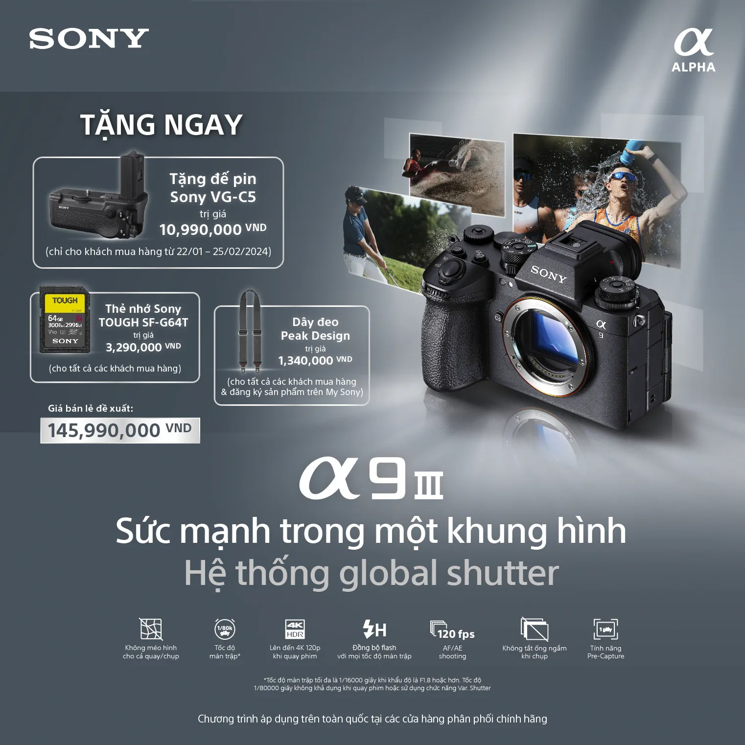 Máy ảnh Sony a9 III