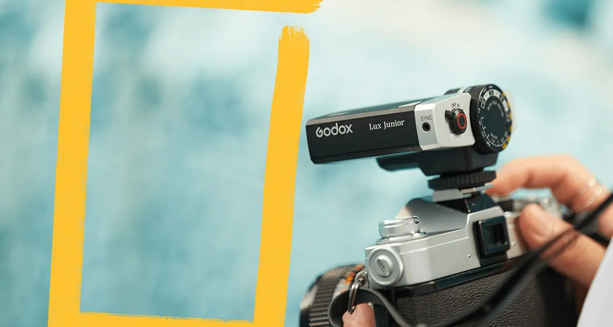 flash godox lux junior 22