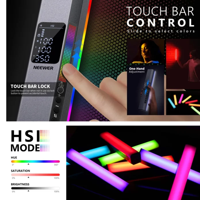 Đèn Neewer RGB1 Magnetic Handheld Light Stick