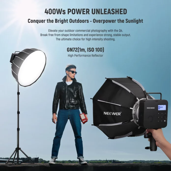 Đèn flash Neewer Q4 400Ws 2.4G TTL
