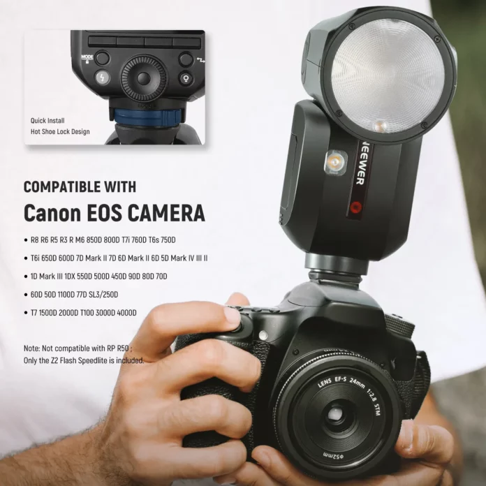 Đèn flash Neewer Z2-C TTL Speedlite cho Canon