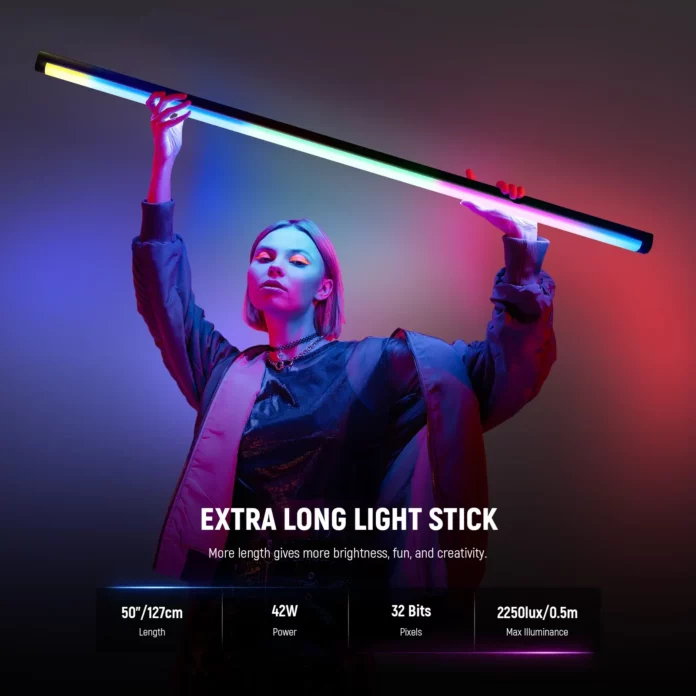 Đèn Neewer TL120C RGB Tube Light Stick