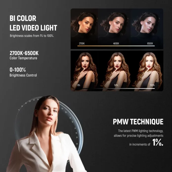 Đèn Neewer MS60B Bi-Color LED Monolight