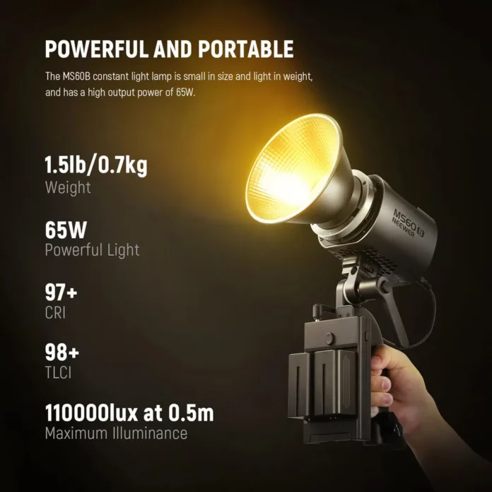 Đèn Neewer MS60B Bi-Color LED Monolight