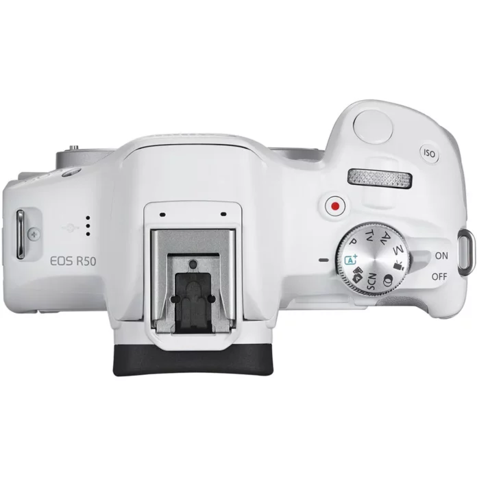 Máy ảnh Canon EOS R50 với ống kính 18-45mm (White)
