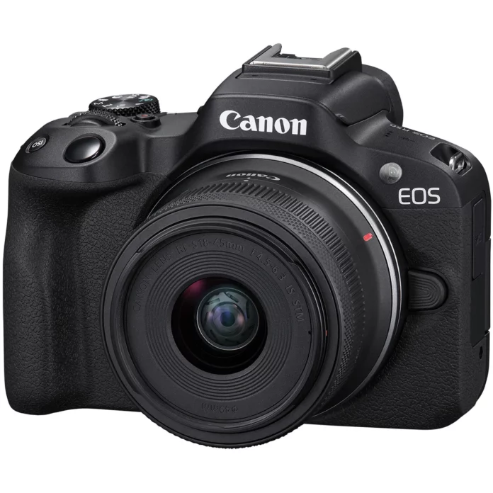 may anh canon eos r50 voi ong kinh 18 45mm black 1 8 may anh canon eos r50 voi ong kinh 18 45mm black 1