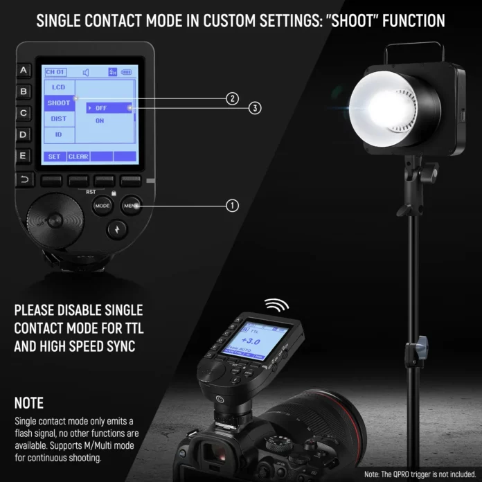 Đèn flash Neewer Q4 400Ws 2.4G TTL