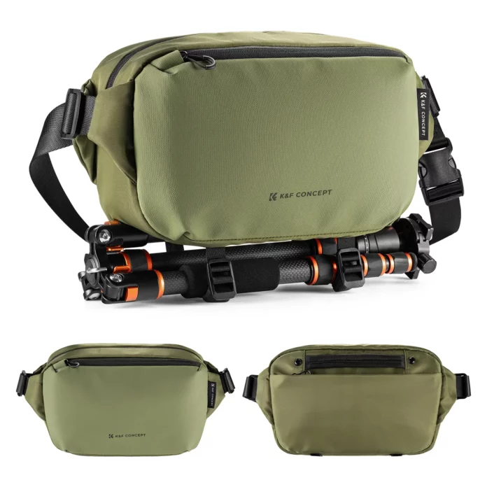 Túi đeo chéo K&F Concept Sling Bag 10L - KF13.157 (Dark Green)