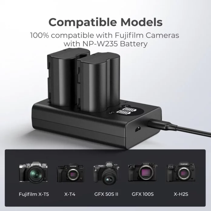 Dock sạc đôi W235 | NP-W235 K&F Concept