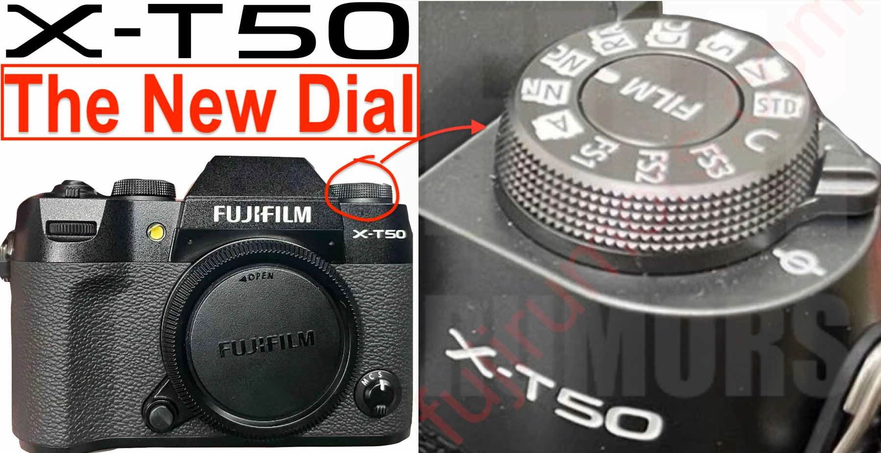 Fujifilm xác nhận X-T50 sẽ có vòng chọn giả lập màu