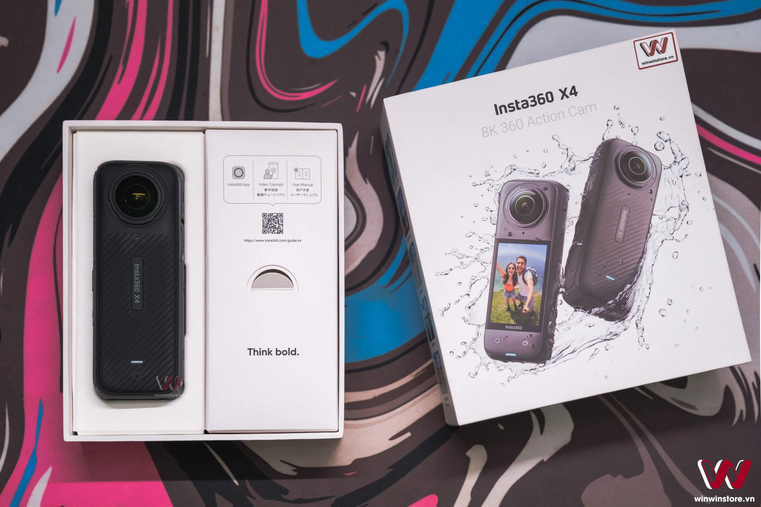 Trên tay Insta360 X4: Nâng cấp quay 8K, nhiều phụ kiện hữu ích tặng kèm sẵn