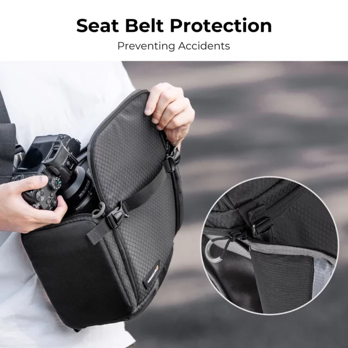 Balo đeo chéo K&F Concept Sling Bag 10L - KF13.141 (Black)